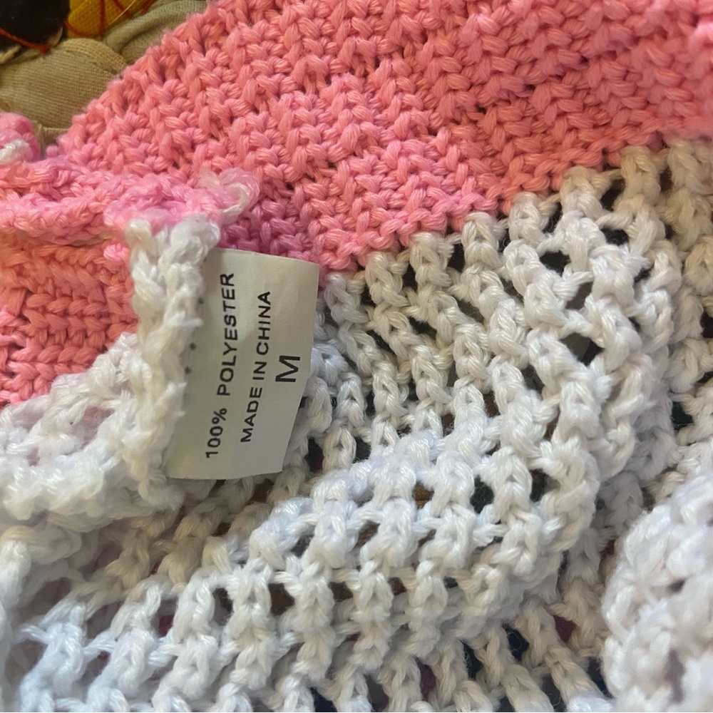 Neon open knit sweater - Picture 4 of 4